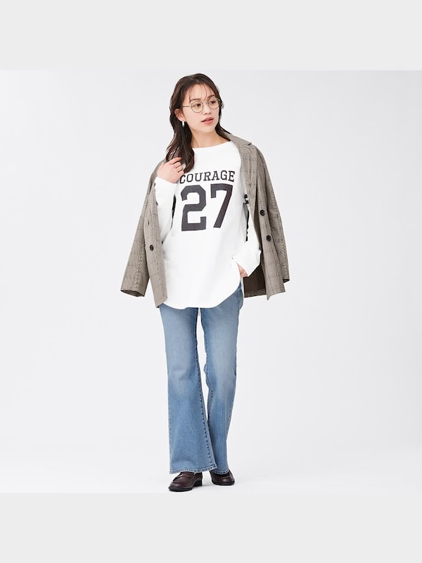 グラフィックロングスリーブT(長袖)RS+E