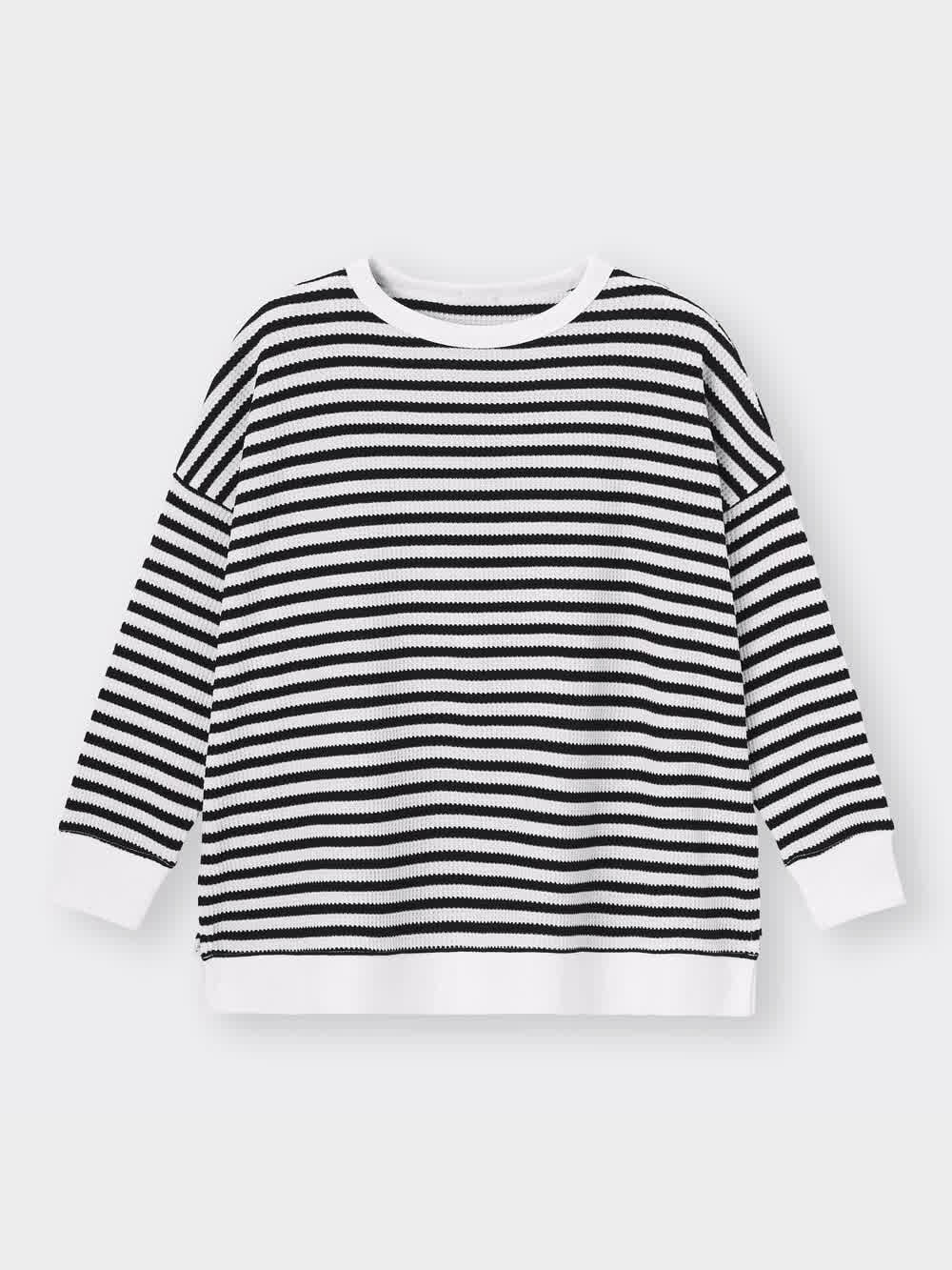 半額SALE★ GU公式 | ワッフルポンチョT(長袖)(ボーダー)RS+X 財布・ケース・小物入れ