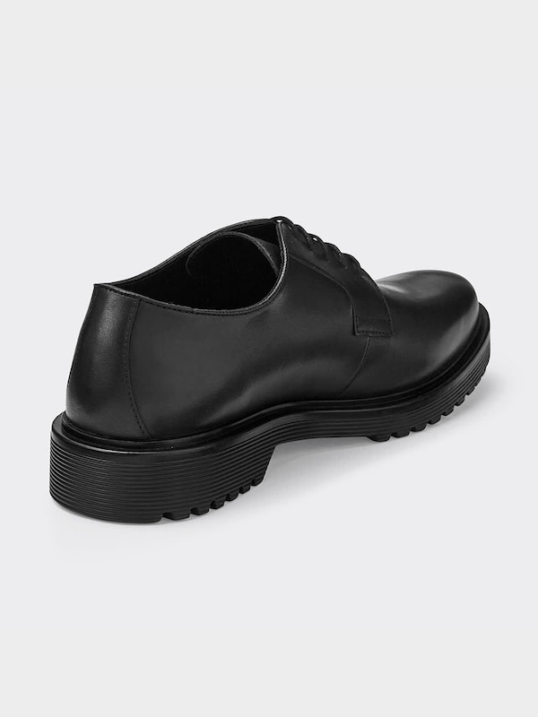 リアルレザーラウンドトゥシューズ