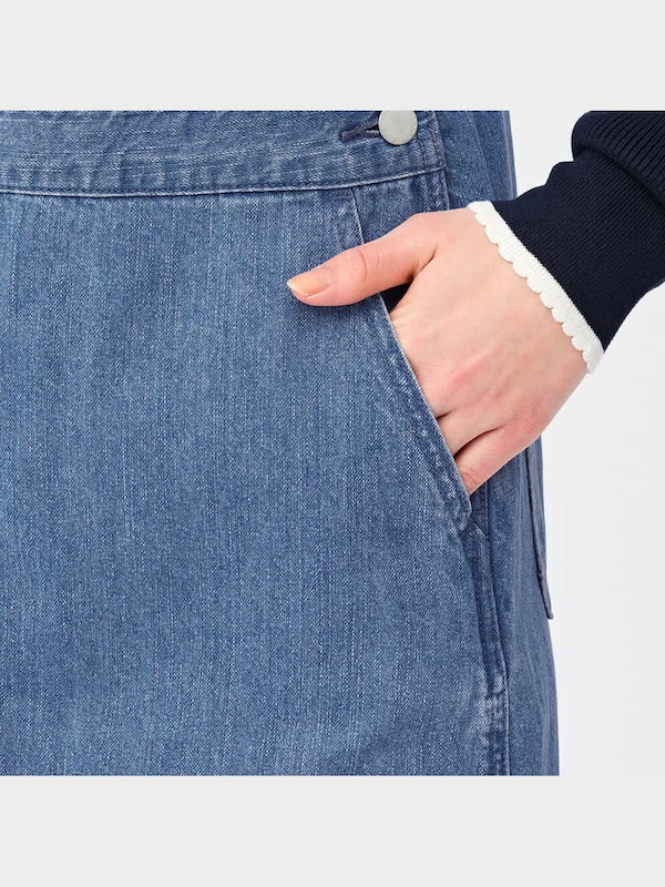 デニムサロペットスカートRS+E