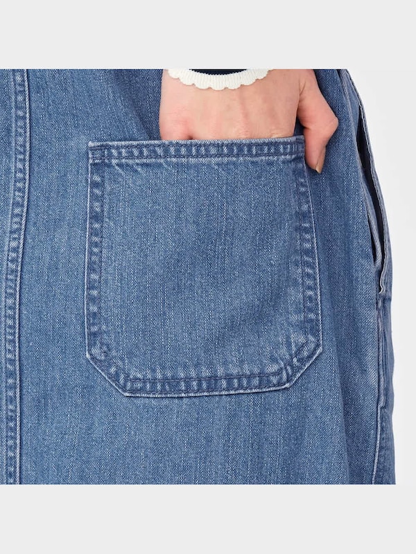 デニムサロペットスカートRS+E