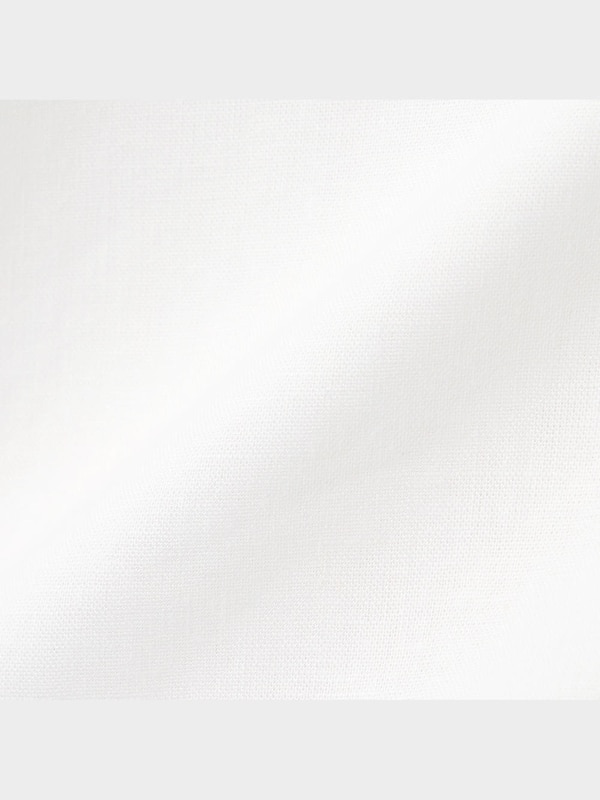 リネンブレンドオープンカラーシャツ(半袖)