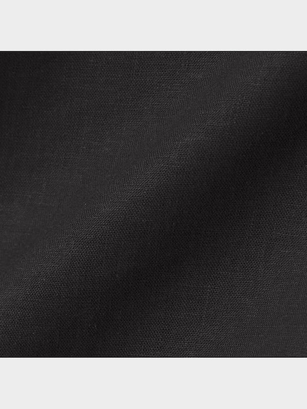 リネンブレンドオープンカラーシャツ(半袖)