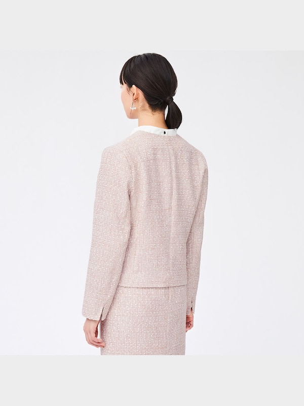 ツイーディノーカラージャケットZ+X(セットアップ可能)