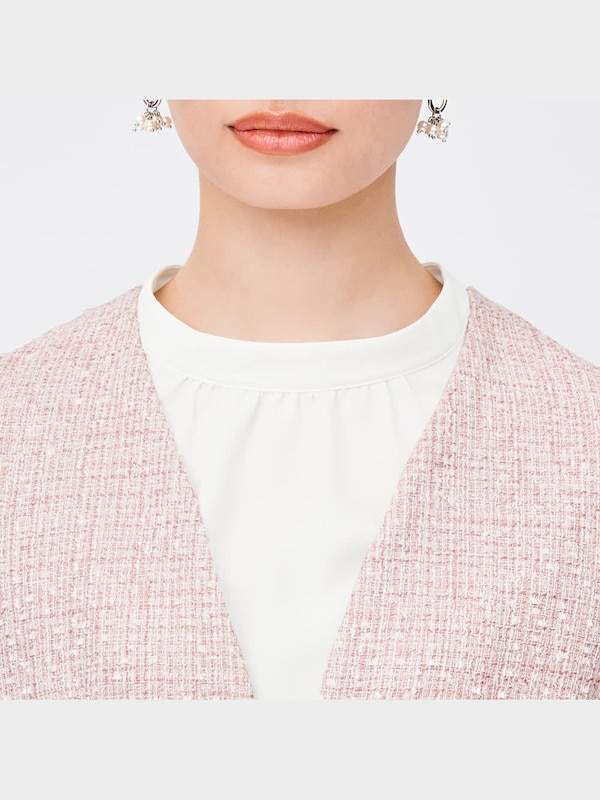 ツイーディノーカラージャケットZ+X(セットアップ可能)