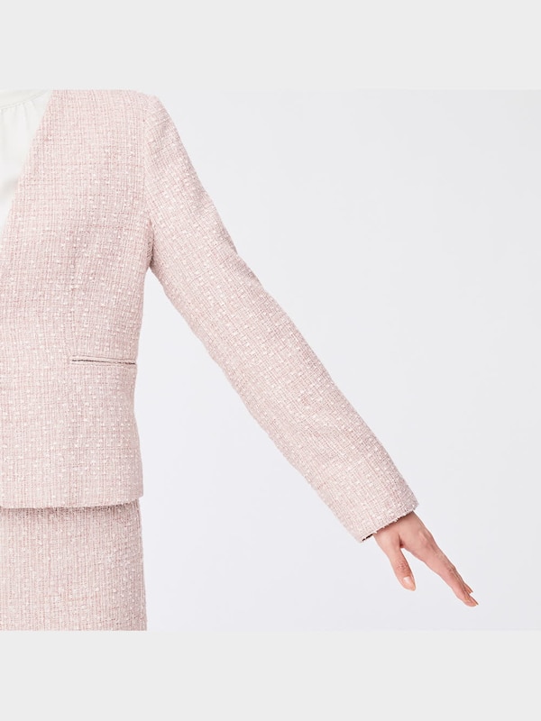 ツイーディノーカラージャケットZ+X(セットアップ可能)