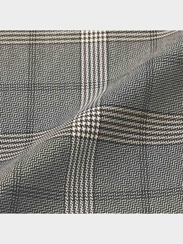 チェックノーカラージャケットRS+E