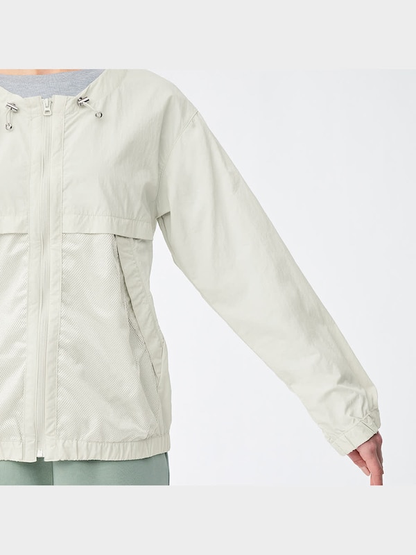 UVカットメッシュコンビネーションブルゾンGA+X