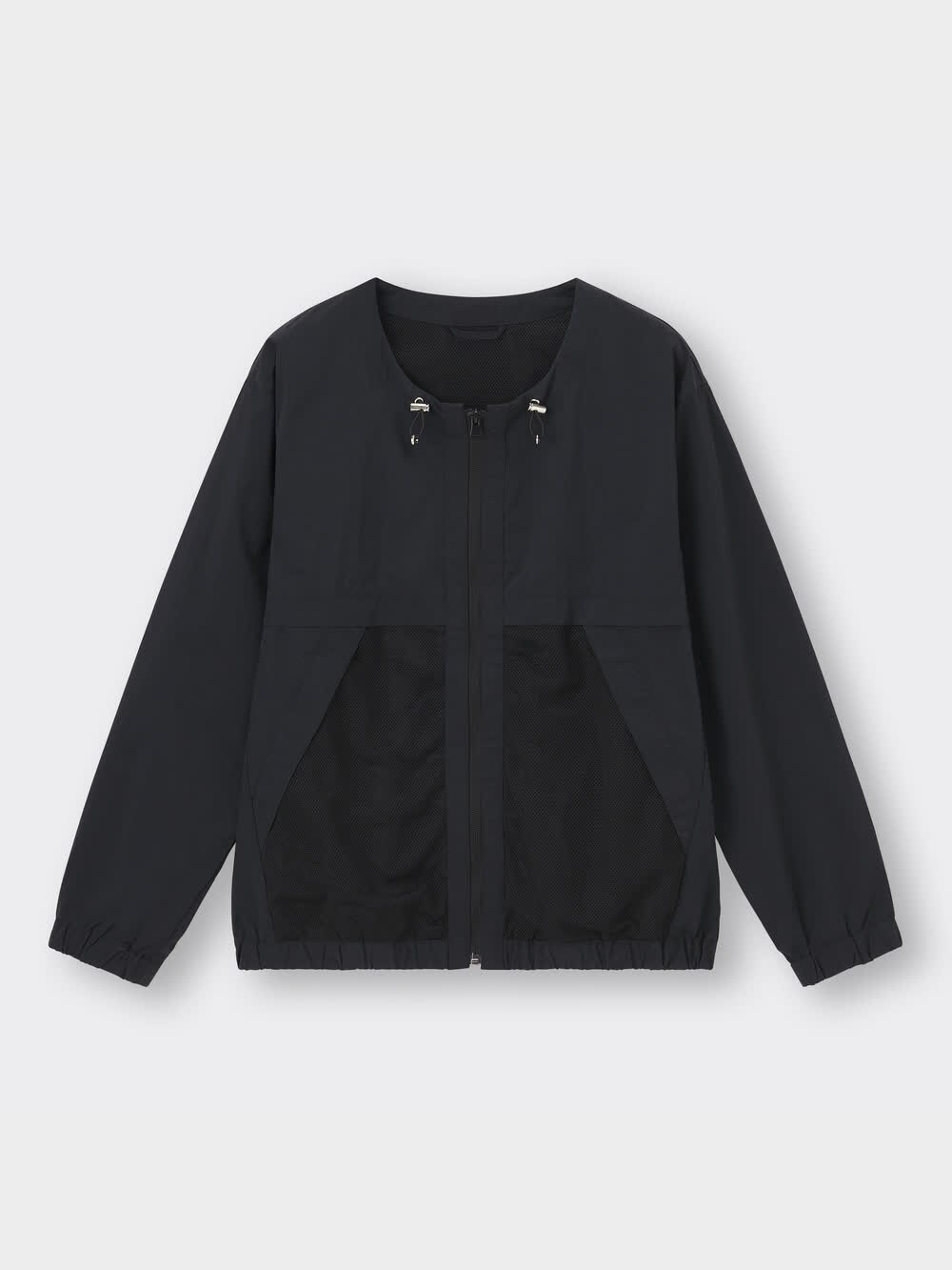 GU公式 | UVカットメッシュコンビネーションブルゾンGA+X