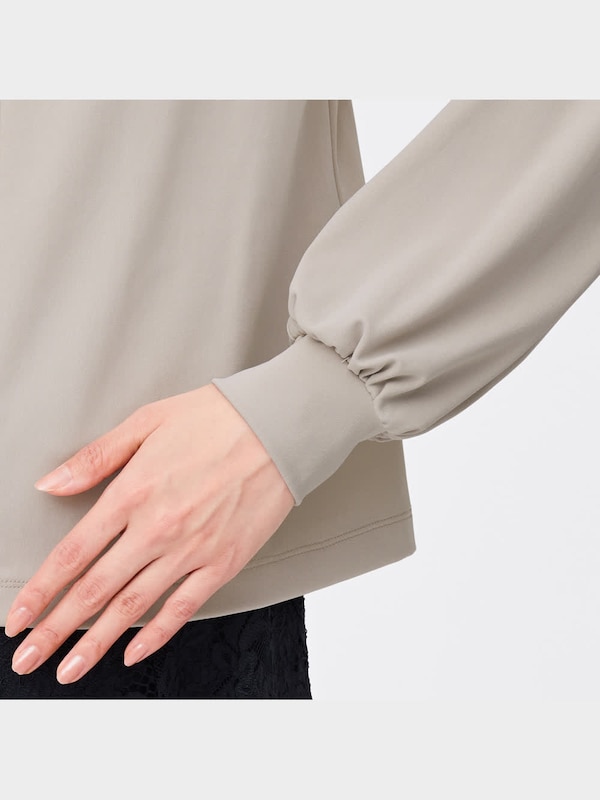 ボウタイトップス(長袖)Z+X