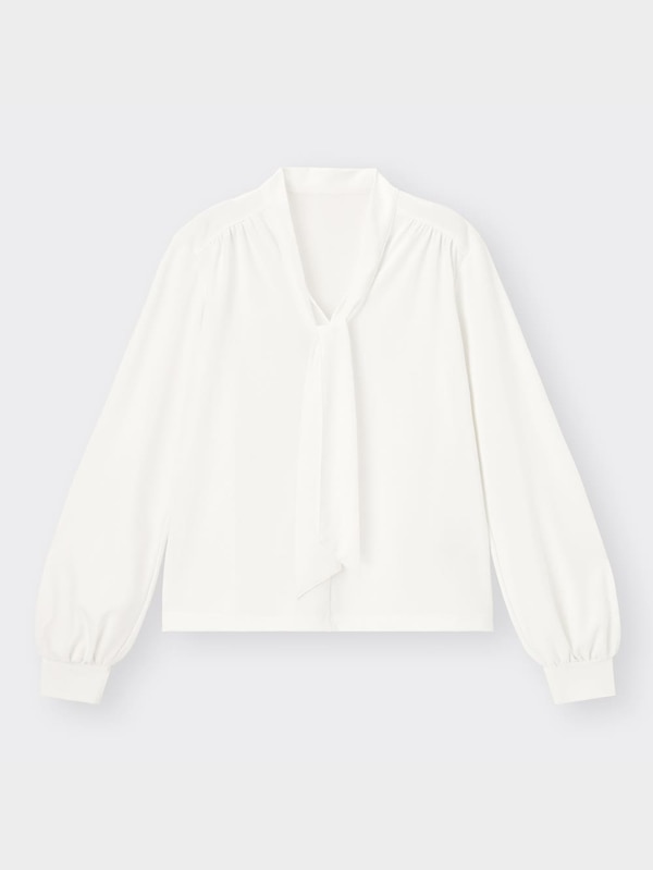 ボウタイトップス(長袖)Z+X