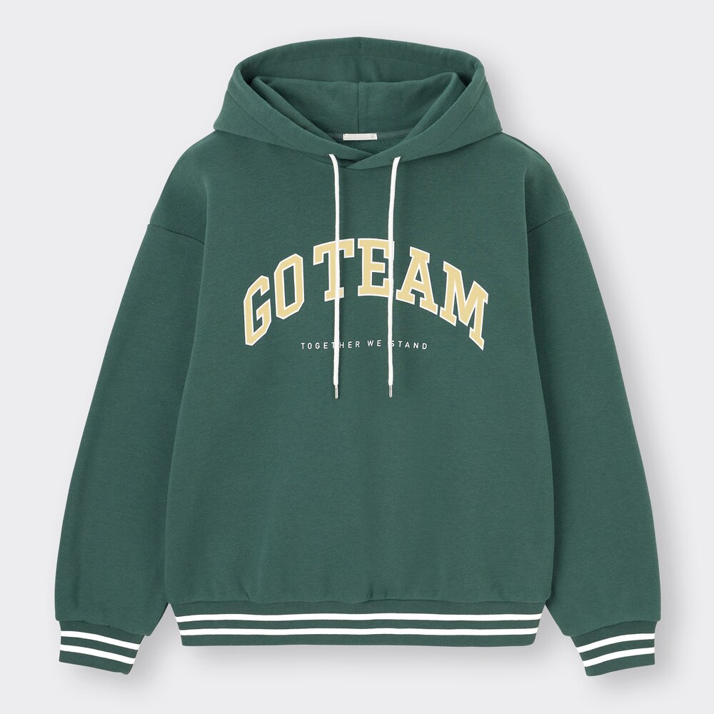 （GU）グラフィックスウェットパーカ(長袖)YG+Xのサムネイル