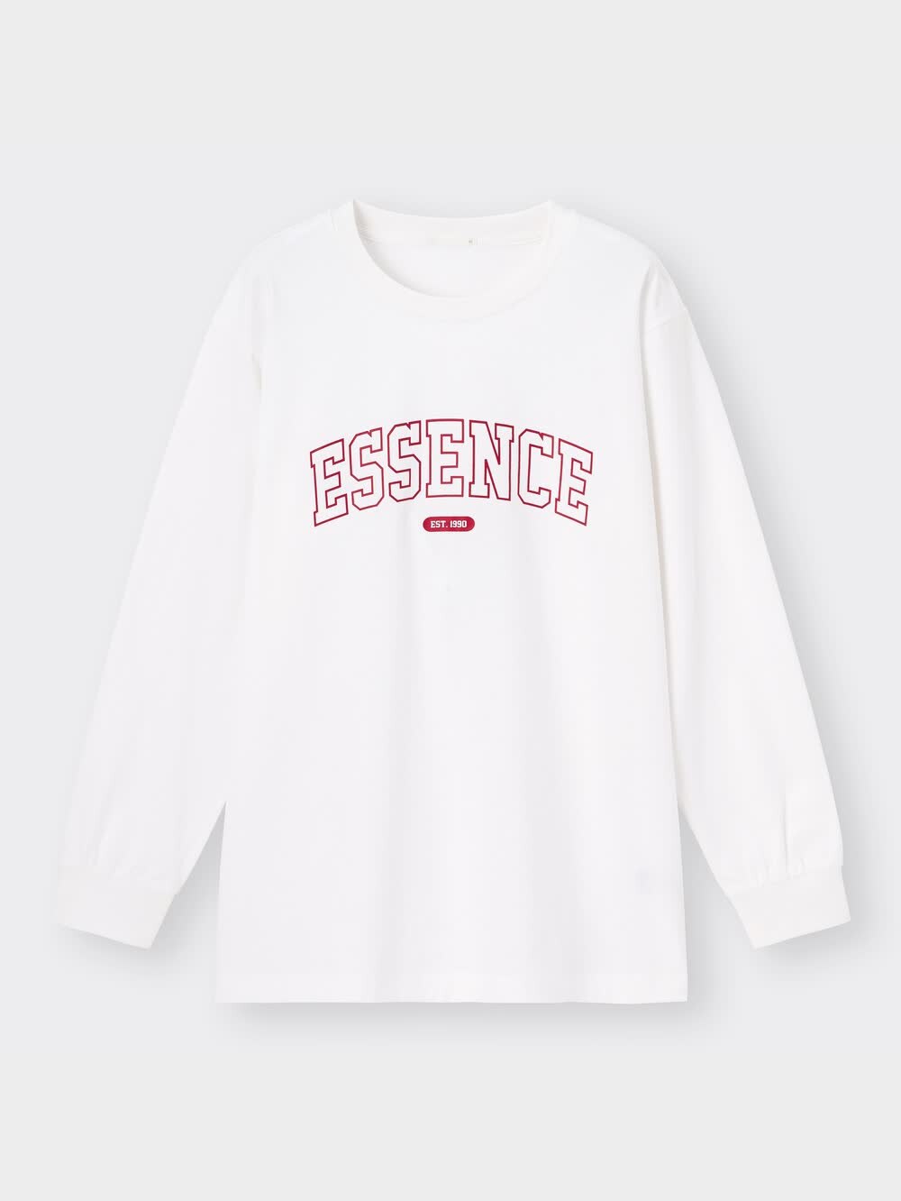 GU公式 | オーバーサイズグラフィックT(長袖)YG(レディース)