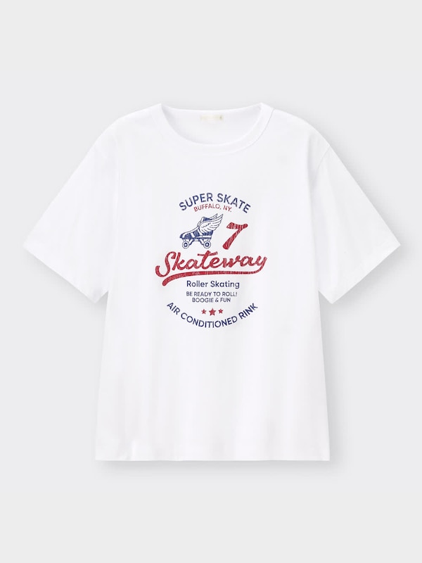 グラフィックT(半袖)(ローラースケート)YG