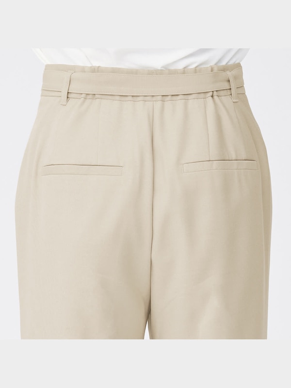 ベルテッドスリットストレートパンツZ+E(セットアップ可能)