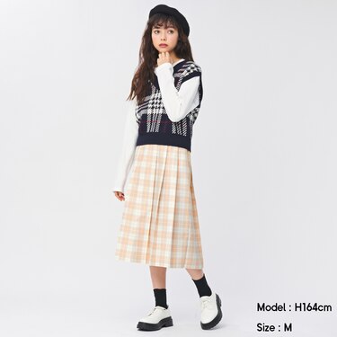 Gu公式 プリーツミディスカートyg X ファッション通販サイト