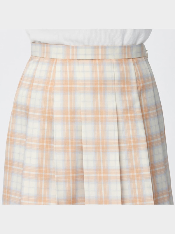 プリーツミディスカートYG+X