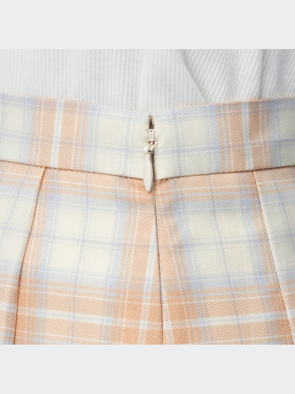 プリーツミディスカートYG+X