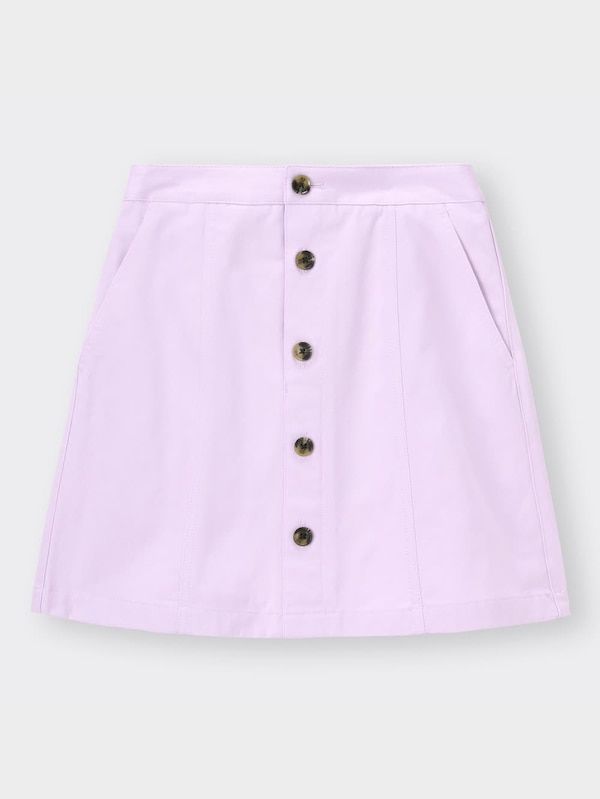 フロントボタンミニスカートYG+X