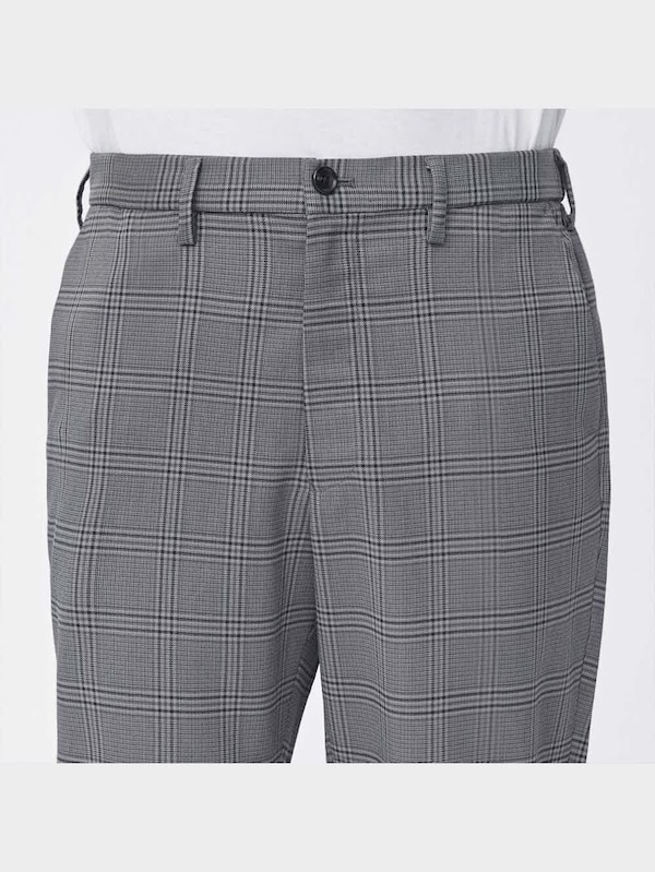 イージーアンクルパンツ(チェック)