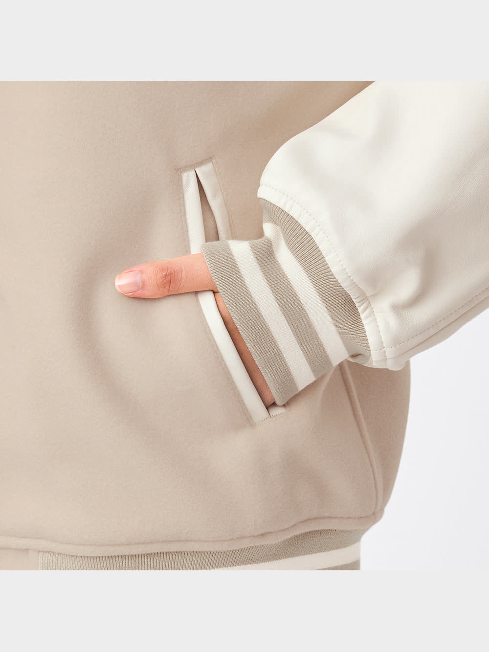 GU公式 | キルトライニングブルゾンYG+X