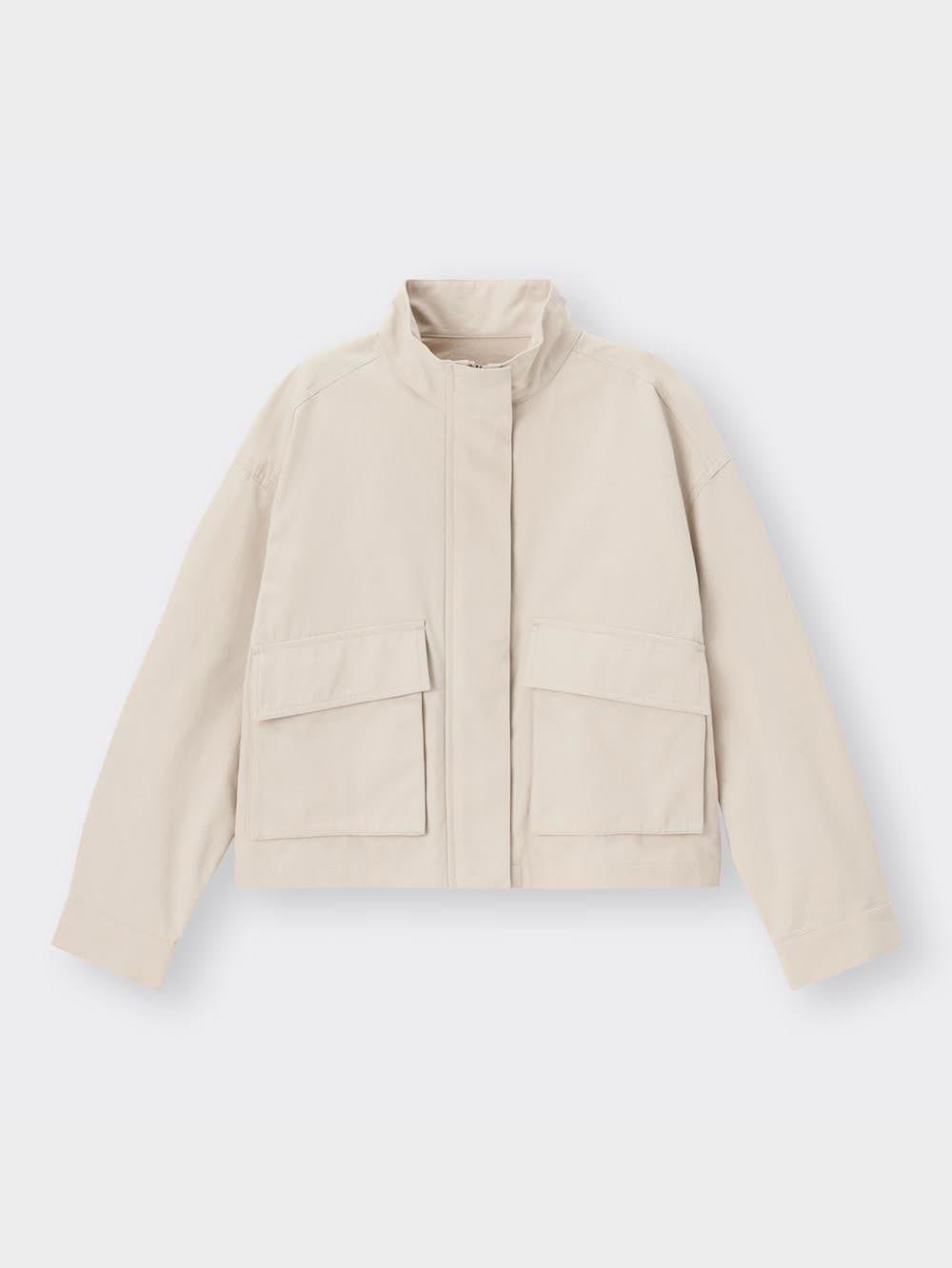 GU公式 | スタンドカラーワークブルゾンYG+X