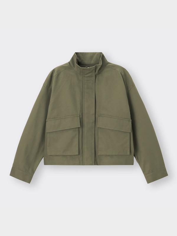 スタンドカラーワークブルゾンYG+X