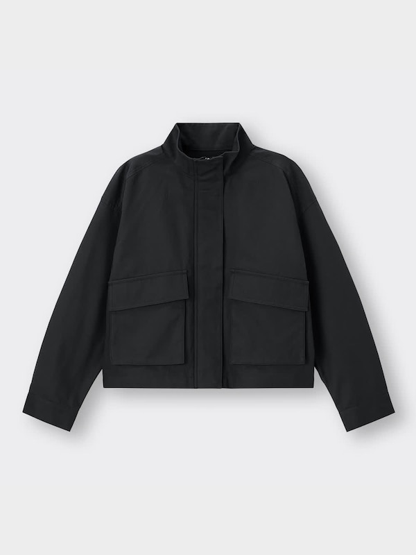 スタンドカラーワークブルゾンYG+X