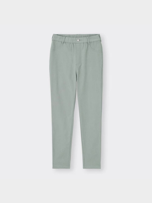 スーパーストレッチクロップドレギンスパンツ