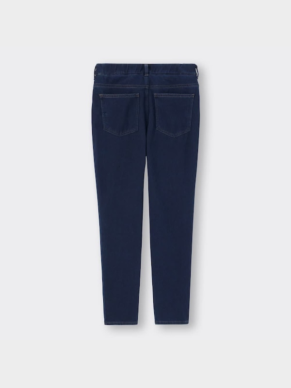 スーパーストレッチデニムクロップドレギンスパンツ