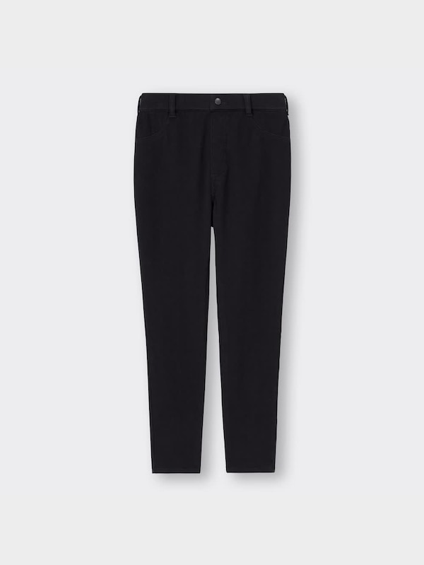 スーパーストレッチデニムクロップドレギンスパンツ