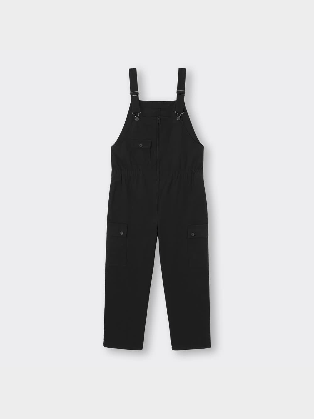 GU公式 | ミリタリーオーバーオールNT+E