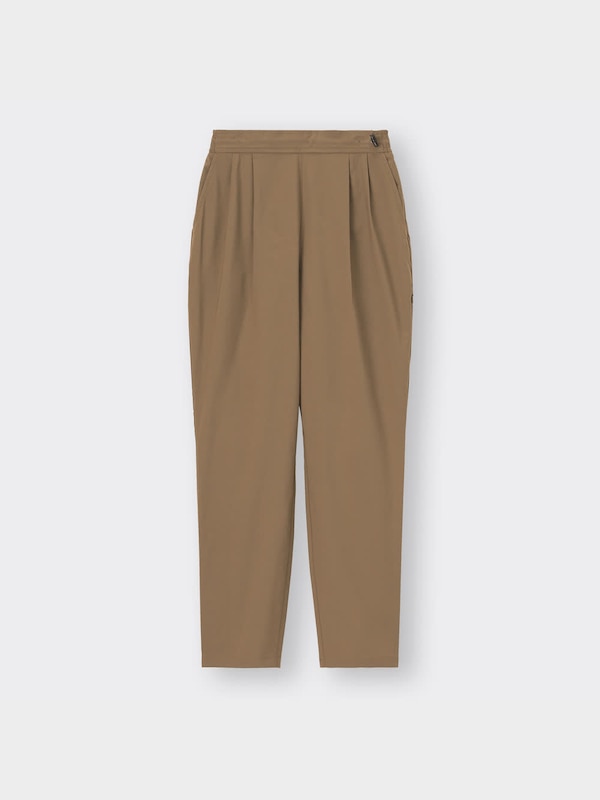 ストレッチタックテーパードパンツGA+E