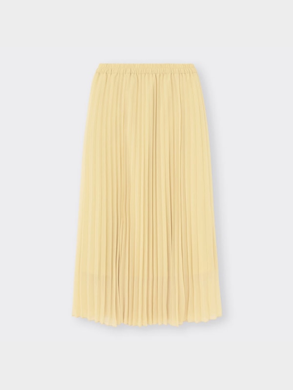 プリーツロングスカート