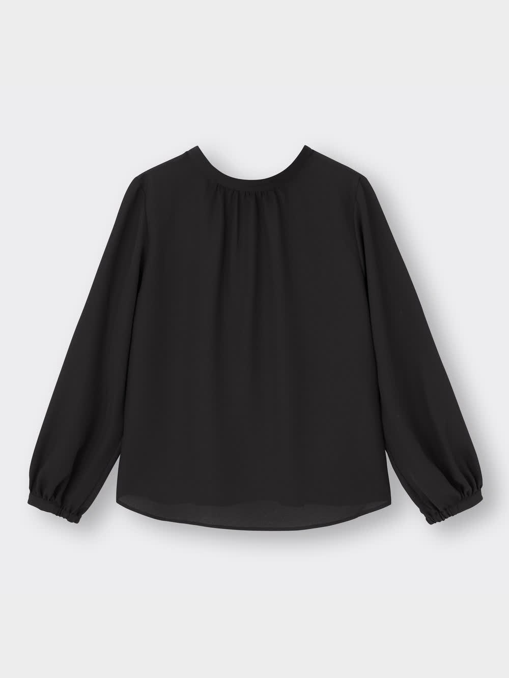 GU公式 | 2WAYネックブラウス(長袖)Z