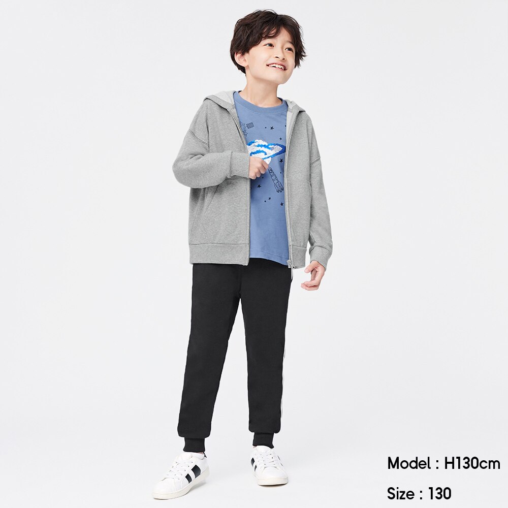 （GU）BOYSサイドラインジョガーパンツ+Xのサムネイル
