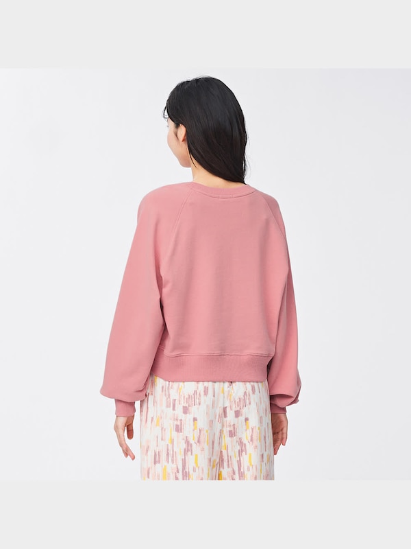 クロップドスウェットプルオーバー(長袖)Q