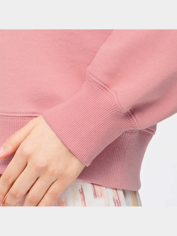 クロップドスウェットプルオーバー(長袖)Q