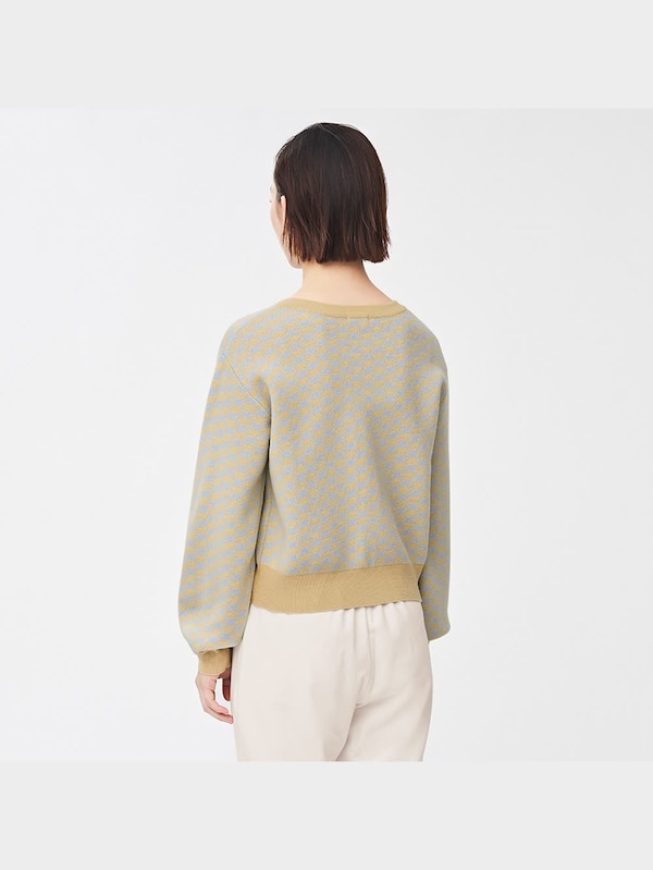 チドリジャカードカーディガン(長袖)Q