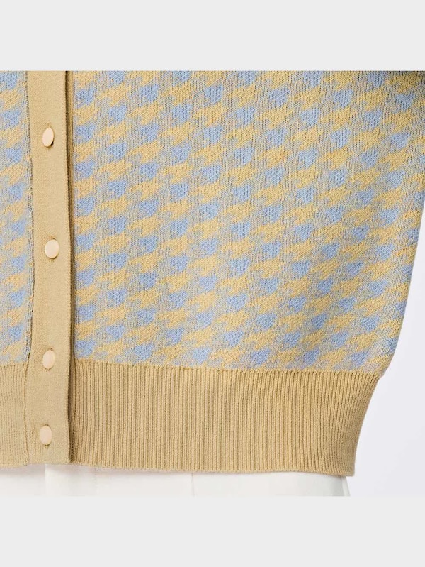 チドリジャカードカーディガン(長袖)Q