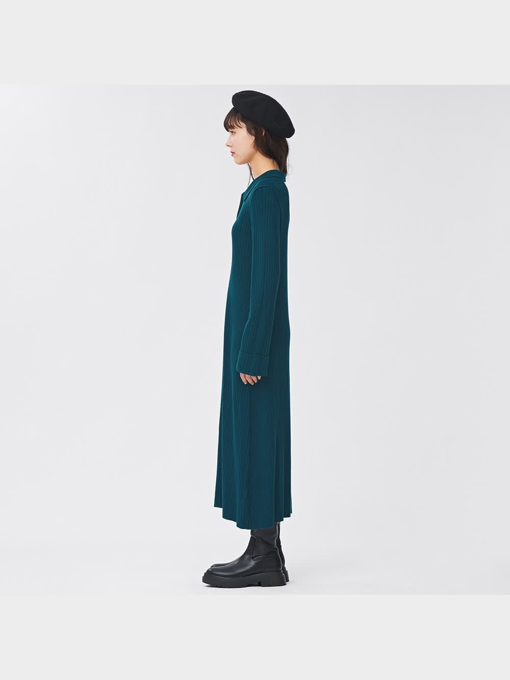 Ribbed polo dress（リブポロワンピース） – CPG GOLF
