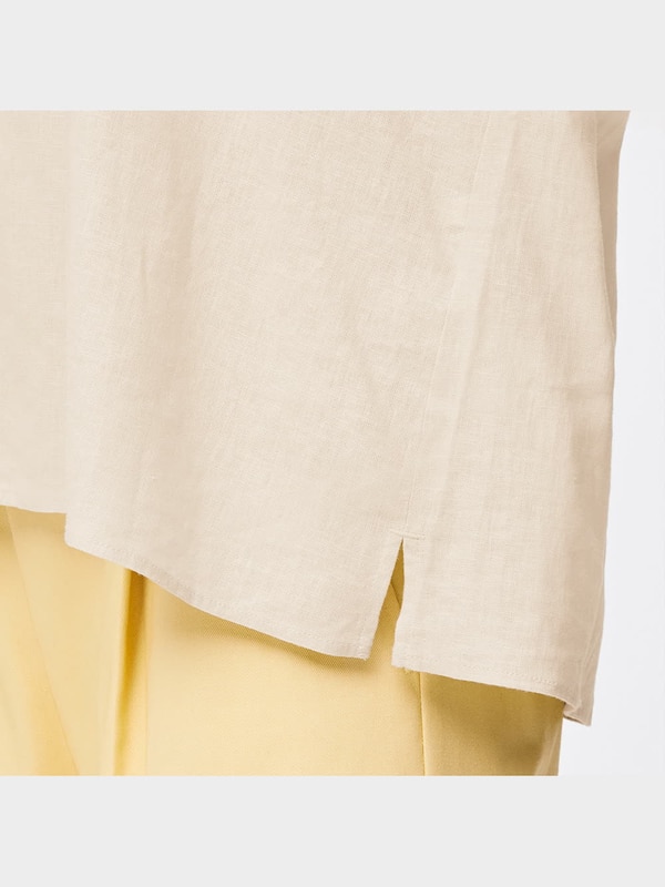 リネンブレンドセーラーシャツ(長袖)RS+E