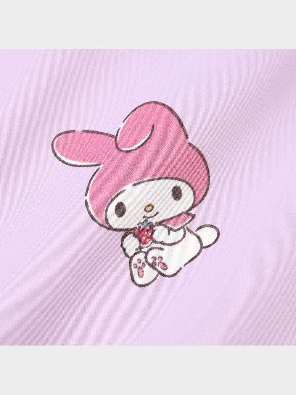 新品 M/サンリオ サテンパジャマ(長袖)ネイビー・クロミちゃん