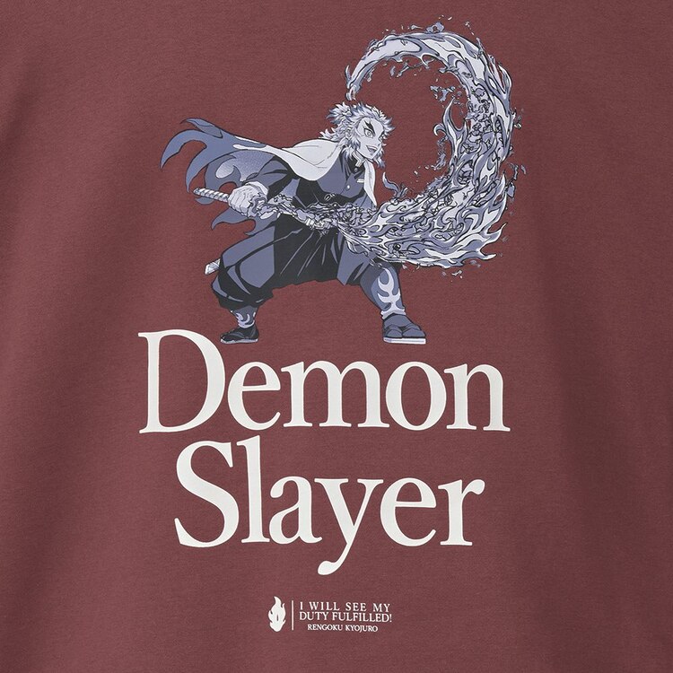 GU公式 スウェットシャツ(長袖) Demon Slayer