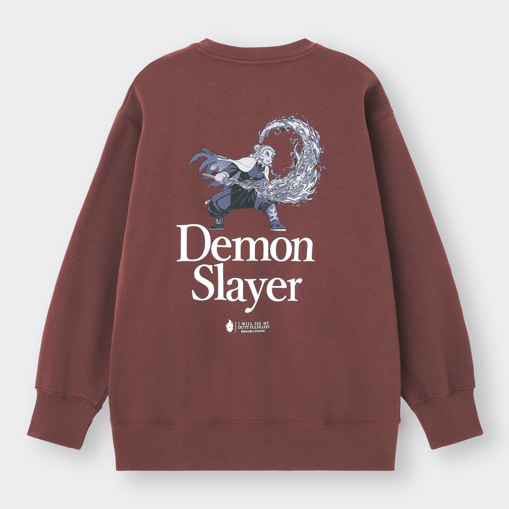 GU公式 | スウェットシャツ(長袖) Demon Slayer 3