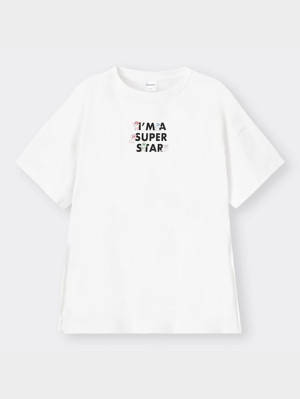 オーバーサイズグラフィックT(5分袖) CRAYON SHINCHAN 1