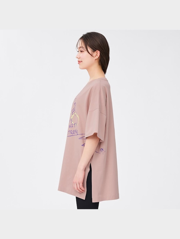 オーバーサイズグラフィックT(5分袖) CRAYON SHINCHAN 2