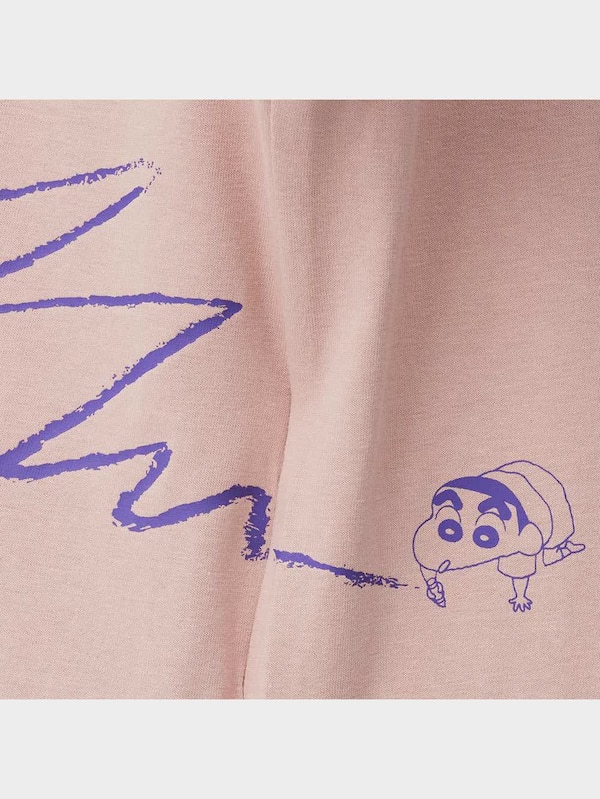 オーバーサイズグラフィックT(5分袖) CRAYON SHINCHAN 2