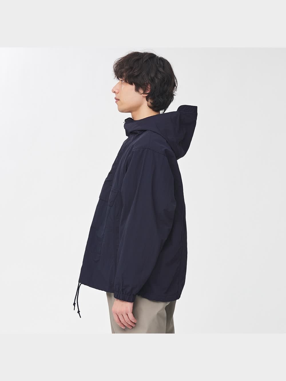 GU公式 | オーバーサイズアノラックパーカ