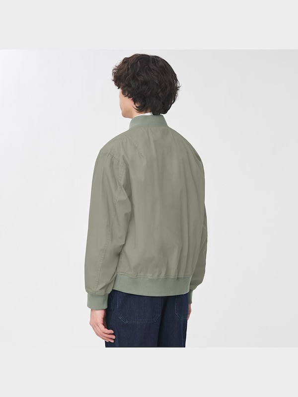 コットンリラックスフィットMA-1ブルゾン